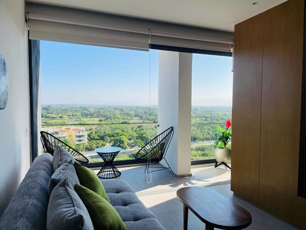 Nuevo Aria Ocean Departamento Moderno Frente Al Mar Lägenhet Nuevo Vallarta Exteriör bild