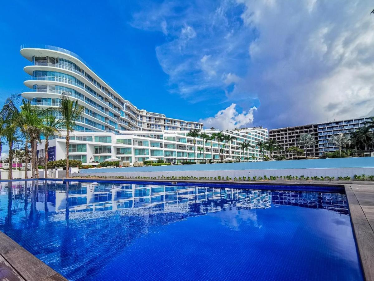Nuevo Aria Ocean Departamento Moderno Frente Al Mar Lägenhet Nuevo Vallarta Exteriör bild